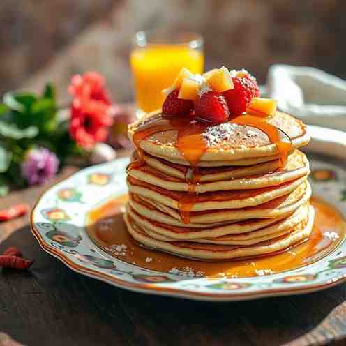 Mexican Gluten Free Dairy Free Egg Free Pancakes Recipe